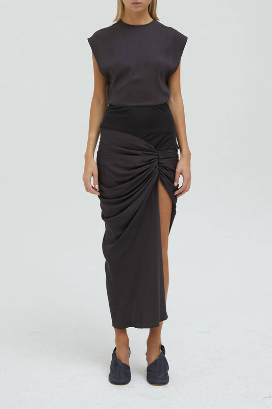 Christopher Esber - Fusion Ruched Micro Dress