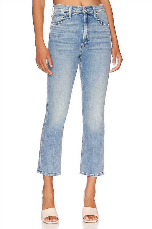 Mother - High Waisted Rider Ankle Jeans