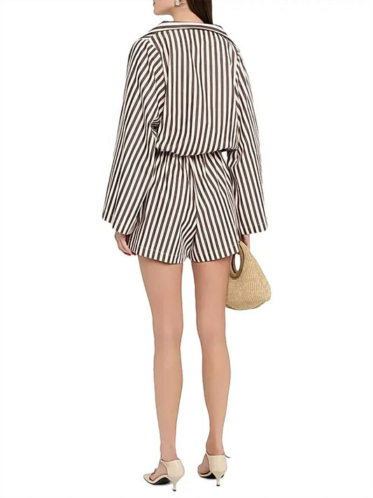 Faithfull The Brand - Aksel Shorts Playsuit Romper