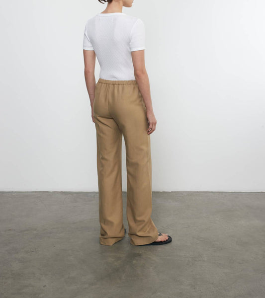 Enza Costa - POINTELLE ESSENTIAL SHORT SLEEVE TOP