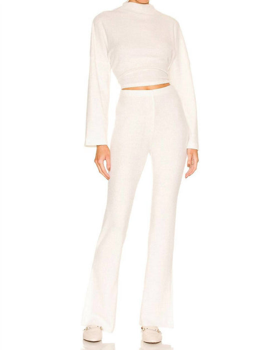 Something Navy - Ribbed Textured Open Back Top