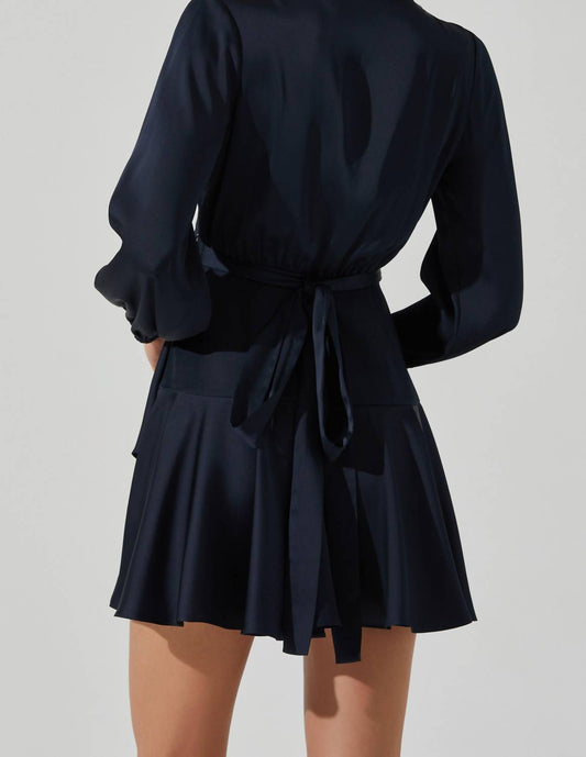 Astr - Aluma Satin Mini Dress