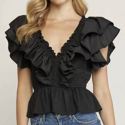 Entro - Ruffle Top