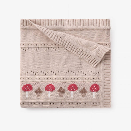 Elegant Baby - Fairisle Knit Baby Blanket