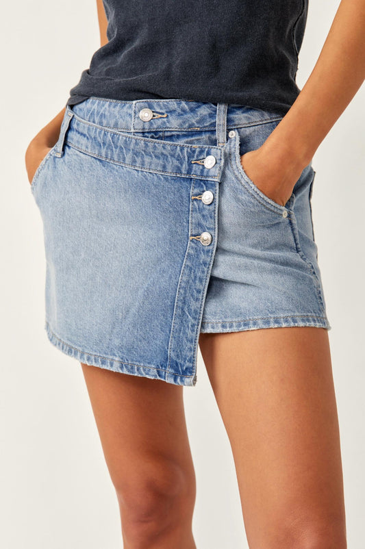 Free People - Wynne Denim Skirt