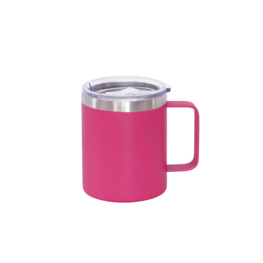 Creative Gifts International - Stainless Steel Travel Mug with Handle