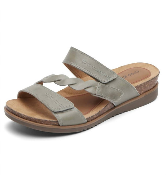 Cobb Hill - WOMEN'S MAY WAVE SLIDE SANDAL - EXTRA WIDE WIDTH