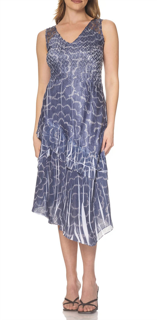 Komarov - Asymmetric Hem Dress