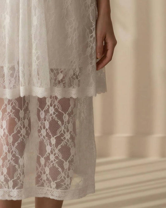 Pol - Lace Layered Dress