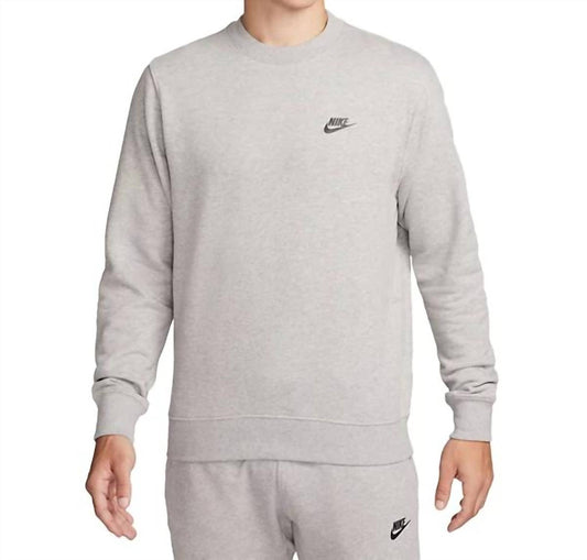 Nike - Club Fleece Relaxed Fit Crewneck Logo Sweatshirt
