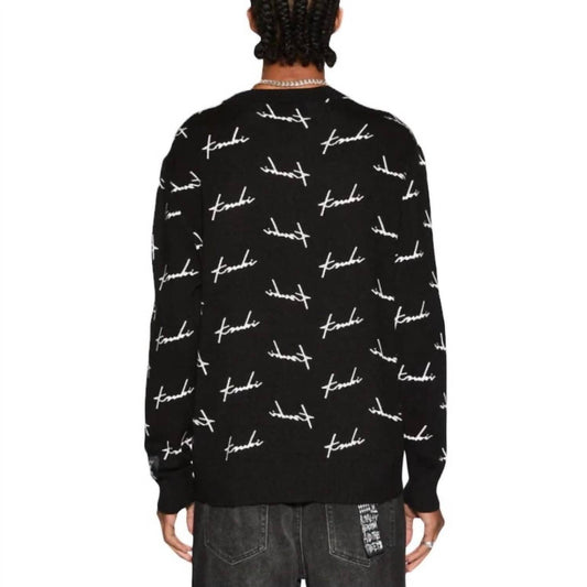 Ksubi - Skript Knit Crewneck Sweater