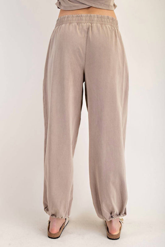 Ee:Some - Solid Pocket Jogger Sweatpants