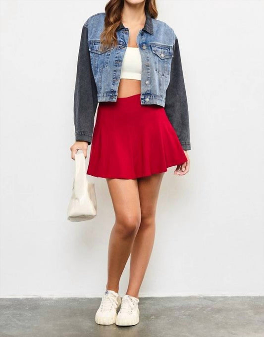 Mustard Seed - Linda Side Zip Skort