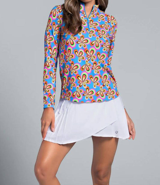 Ibkul - Flower Power Top