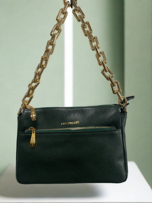 Berge - Women's Aria Zip Pocket Handbag