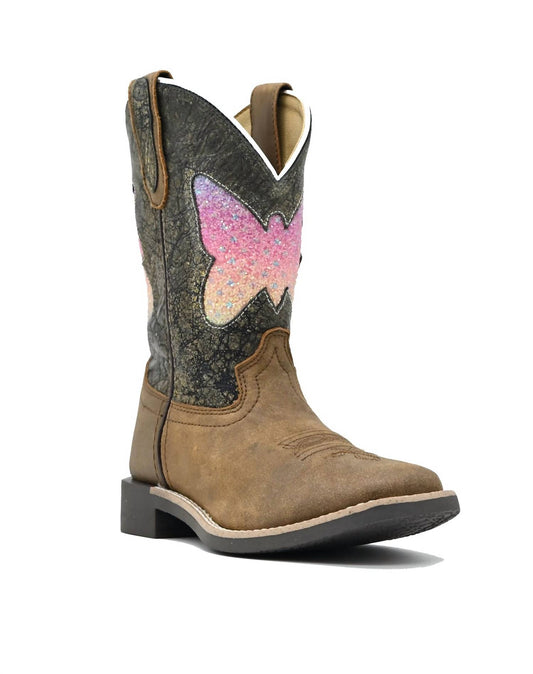 Smoky Mountain Boots - Kids' Chloe Square Toe Western Boots