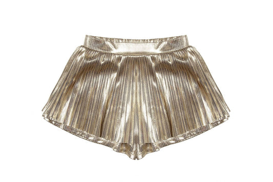 Mia - Girl's Metallic Python Skirt