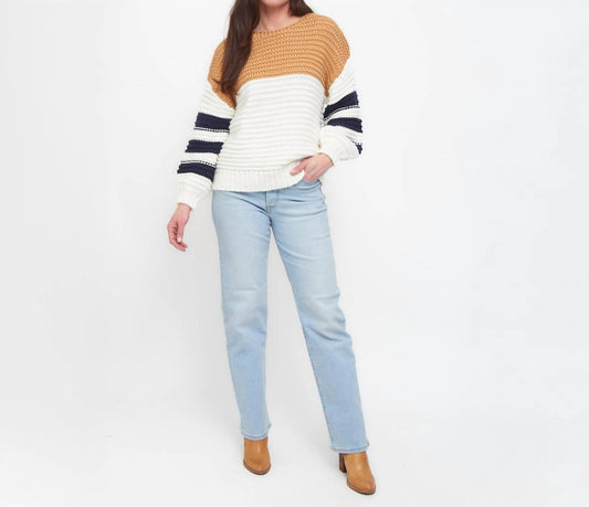 Elsie & Zoey - Kennedy Chunky Drop Shoulder Sweater