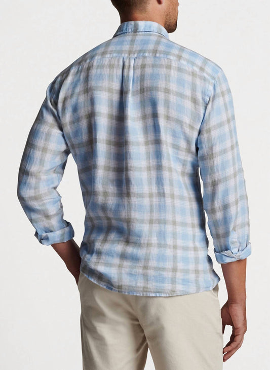 Peter Millar - Long Sleeve Linen Sport Shirt