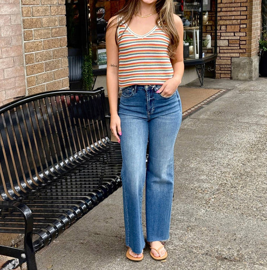 Dear John Denim - Fiona Wide Leg Jeans