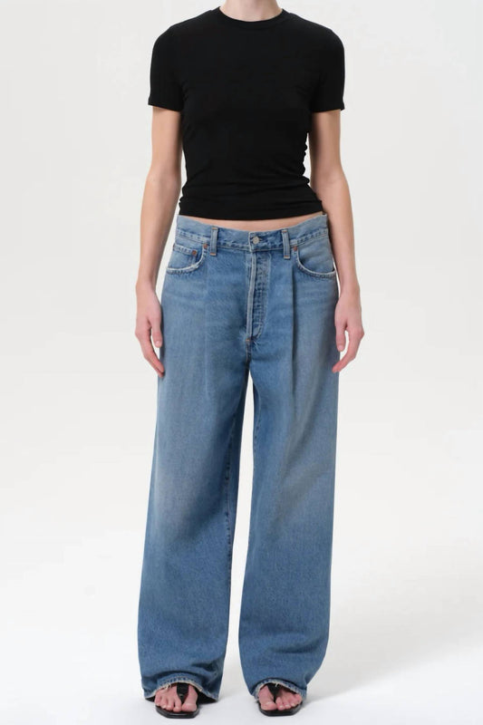 Agolde - Franka Pleated Baggy Jeans