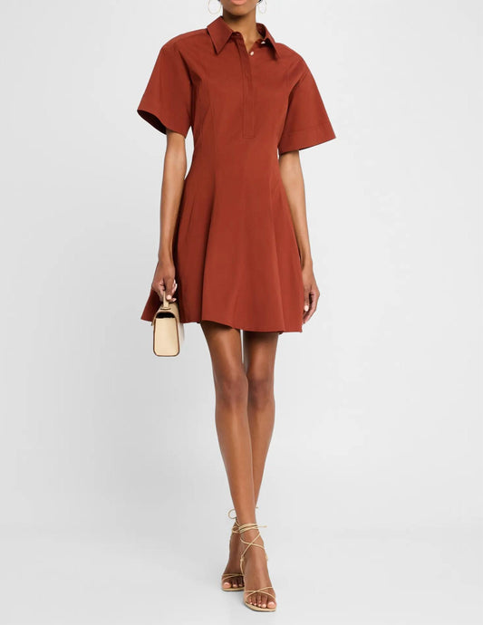 A.L.C. - Women's Dell Stretch Cotton Mini Shirtdress