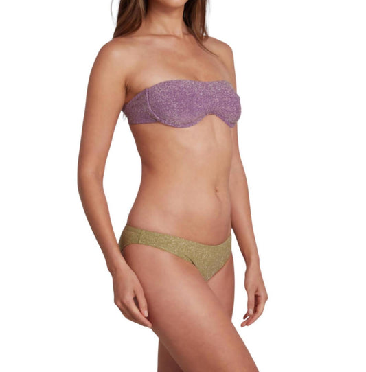Sauipe - Brigitte Underwire Bikini Top With Removable Straps Lurex
