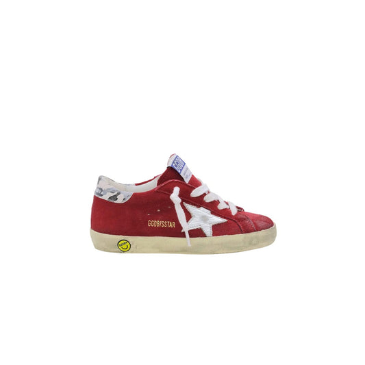 Golden Goose - Kid's Superstar Camouflage Suede Heel Sneakers