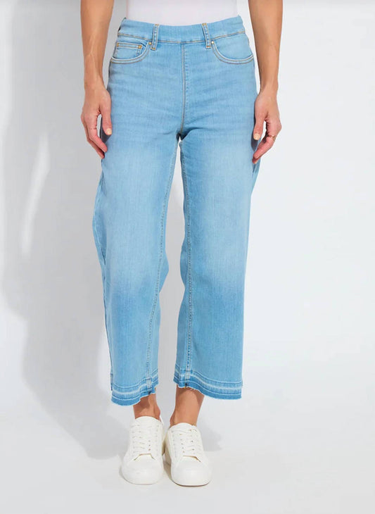 Lysse - Frances Wide Leg Crop Premium Denim