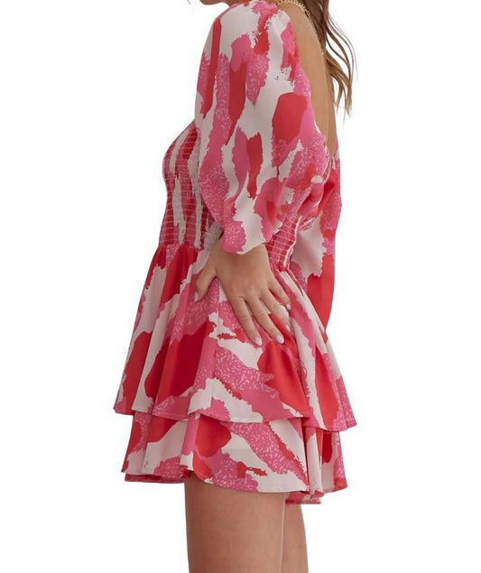 Entro - Joni Tiered Long Sleeve Romper