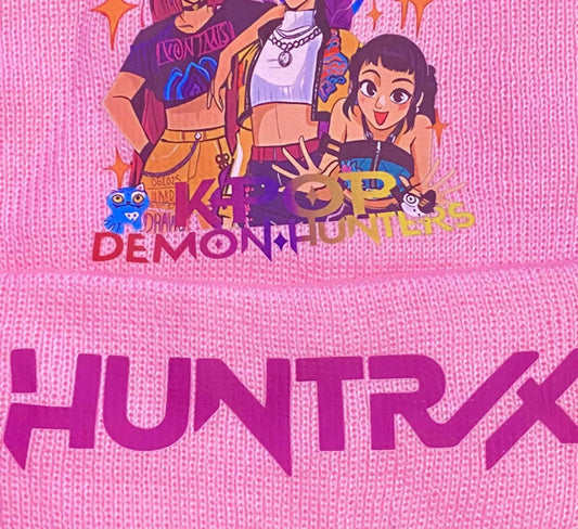 Lilyrosy - Girls Kpop Demon Hunters Knit Beanie Hat