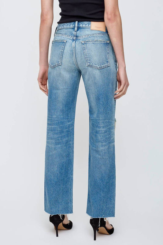 Moussy - Frankford Low Rise Straight Pant