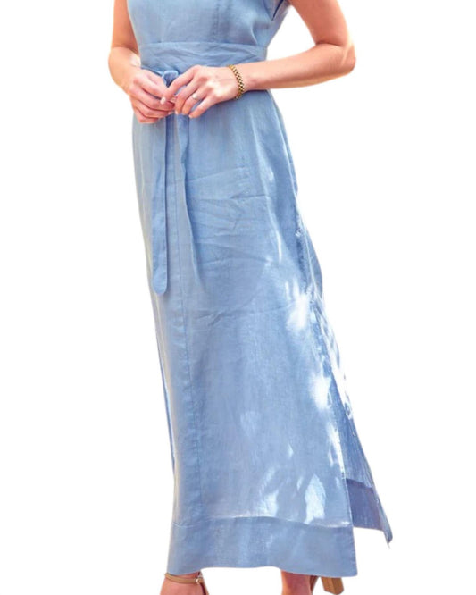 Finley - Washed Linen Beverly Long Shift Dress