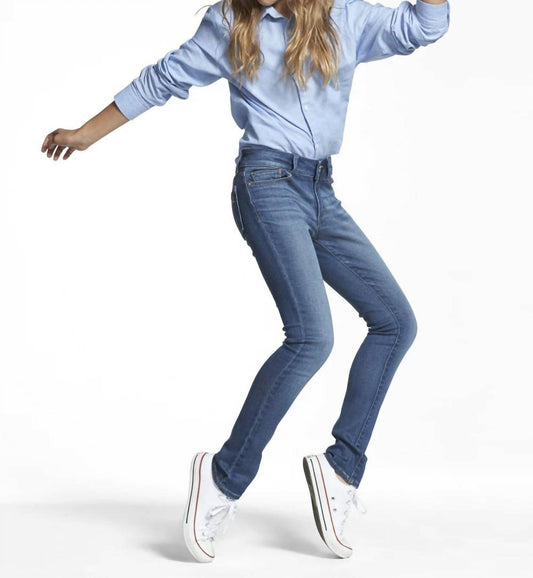 Dl1961 - Kids' - Girls Chloe Blue Skinny Jean