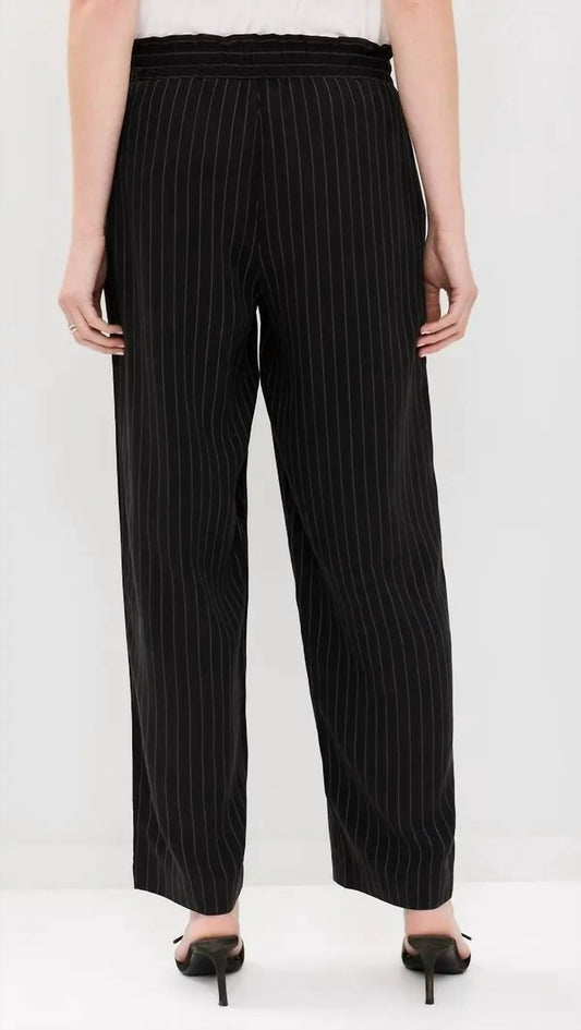 Lna - Pinstripe Wide Leg Pant