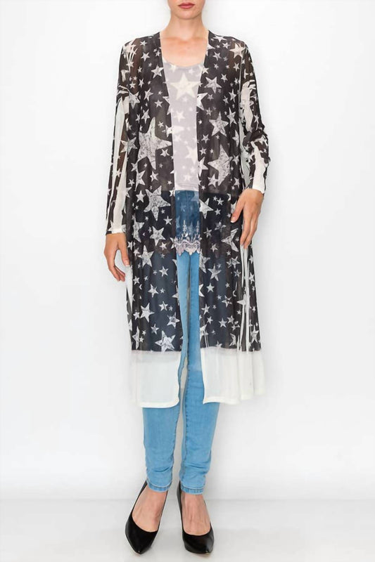Origami - Star Long Sleeve Duster