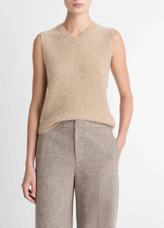 Vince - Donegal Plush Cashmere Sweater Vest