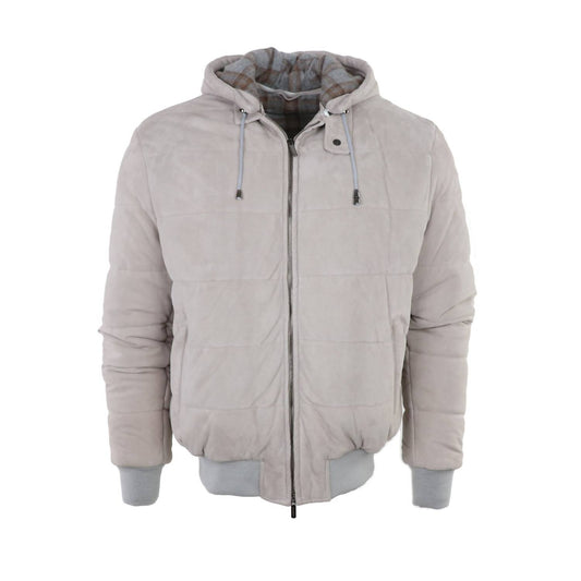 Ravazzolo - Men's Koy Quilted Suede Bomber
