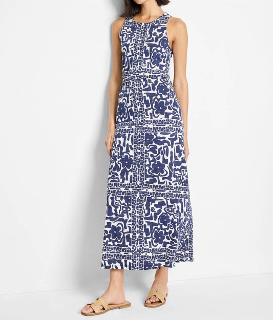 Nic + Zoe - Floret Blues Knit Dress