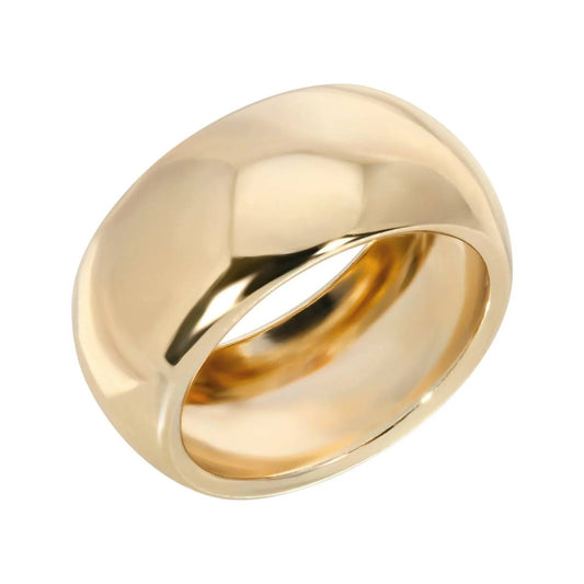 Eklexic - Women's 9.5mm Domed Ring