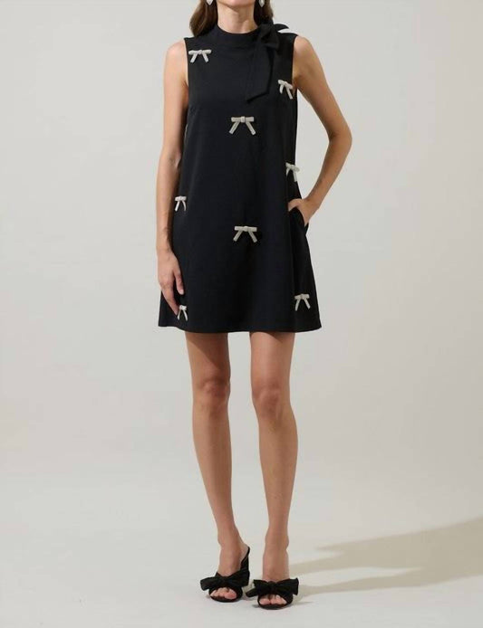 Sugarlips - Bow Shift Mini Dress