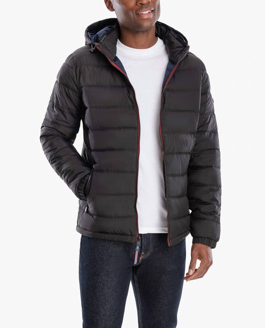 London Fog - Plainfield Hooded Puffer Jacket
