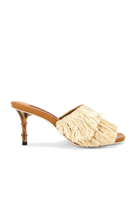 Simon Miller - Women's Fringe Playa Bamboo Heel