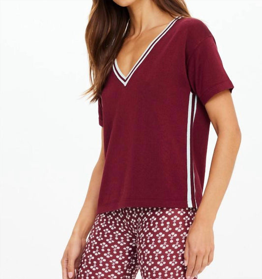 The Upside - Sienna V-neck Tee