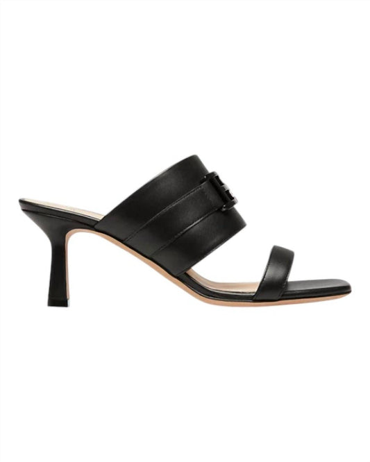 Bally - Women's Elia Square Toe Logo Accent Heel Sandals