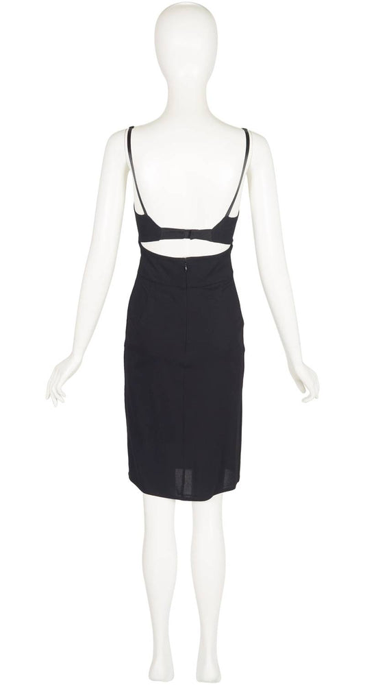 Dolce & Gabbana - Women's Vintage Bustier Back Strap Mini Dress
