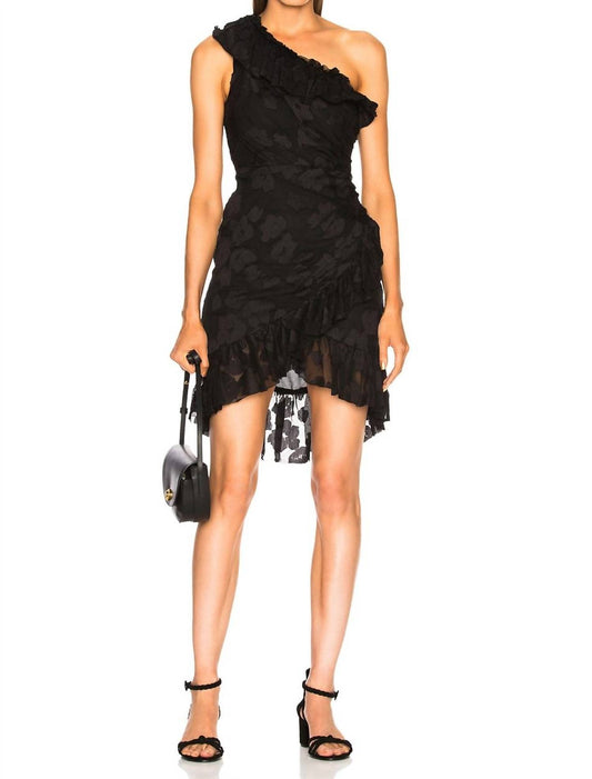 Ulla Johnson - Rimona One Shoulder Ruffle Silk Dress