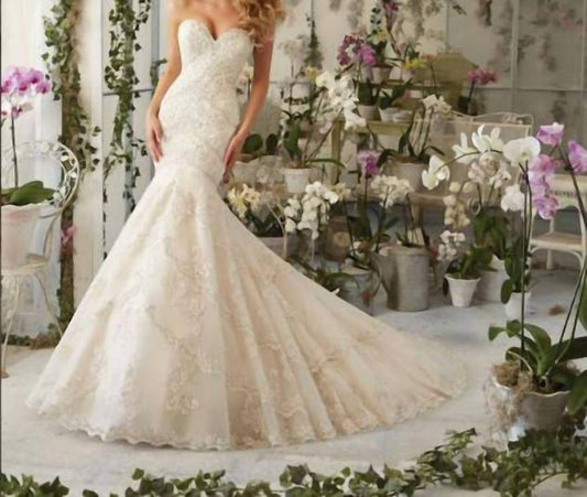 Morilee - Embroidered Appliques And Edging Dress