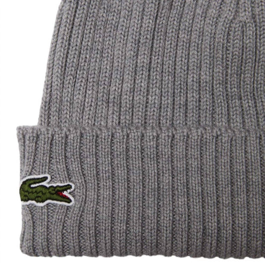 Lacoste - Ribbed Wool Beanie - Unisex