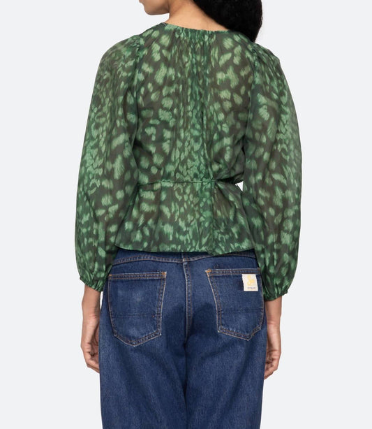 Sea - Claude Print Top